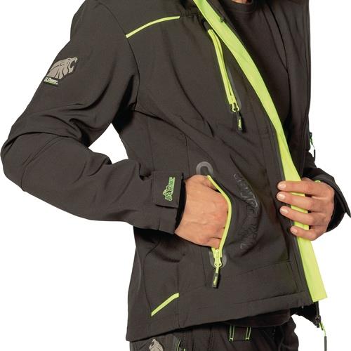 U-POWER Softshelljacke Space Gr.2XL schwarz/carbon U.POWER