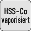 PROMAT Maschinengewindebohrer DIN 371C VA M6x1mm HSS-Co nitr.u.vapor.6H PROMAT