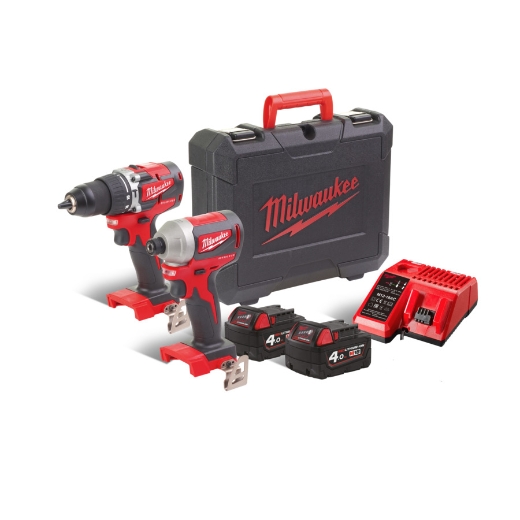 MILWAUKEE M18CBLPP2A-402C SET POWERPACK IN2