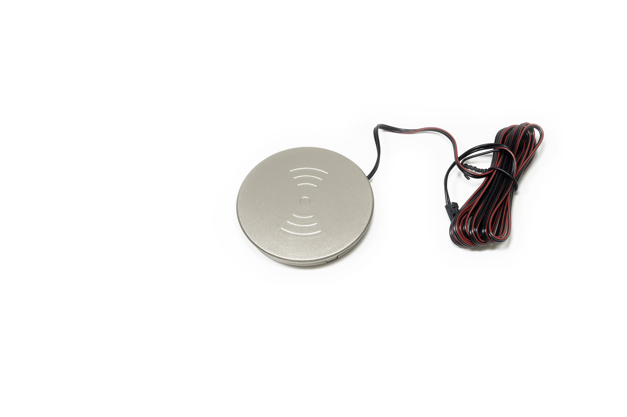 L&S Wireless Charger, sichtbarer Einbau, 68mm, input 12V / output 5V max. Ladestrom 2A, neues IC,