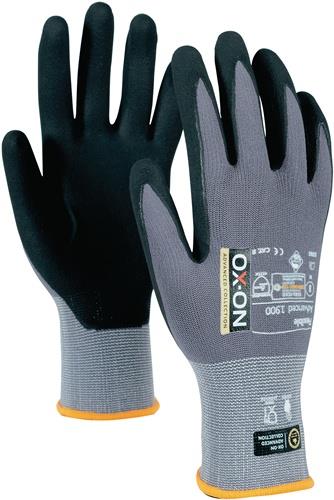 OX-ON Handschuh Flexib Advanced 1900 Gr.10 schwarz/hellgrau EN388 EN420+A1 EN407 PSAII