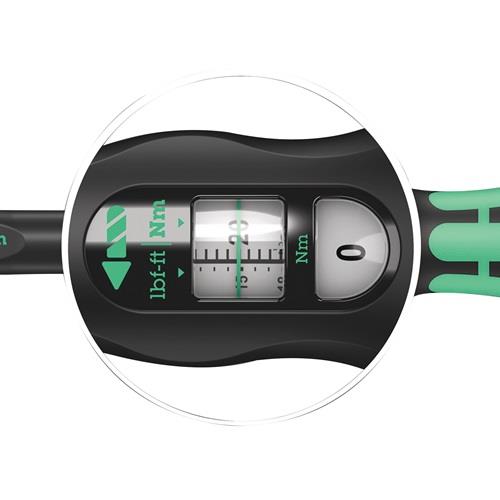 WERA Drehmomentschlüssel Click-Torque E 1 3/4 Zoll 200-1000 Nm WERA