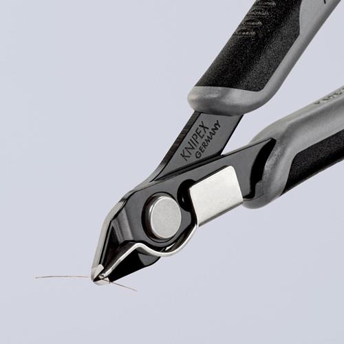 KNIPEX Elektronik-Seitenschneider Super-Knips® L.125mm Form 7 Facette nein brün.KNIPEX