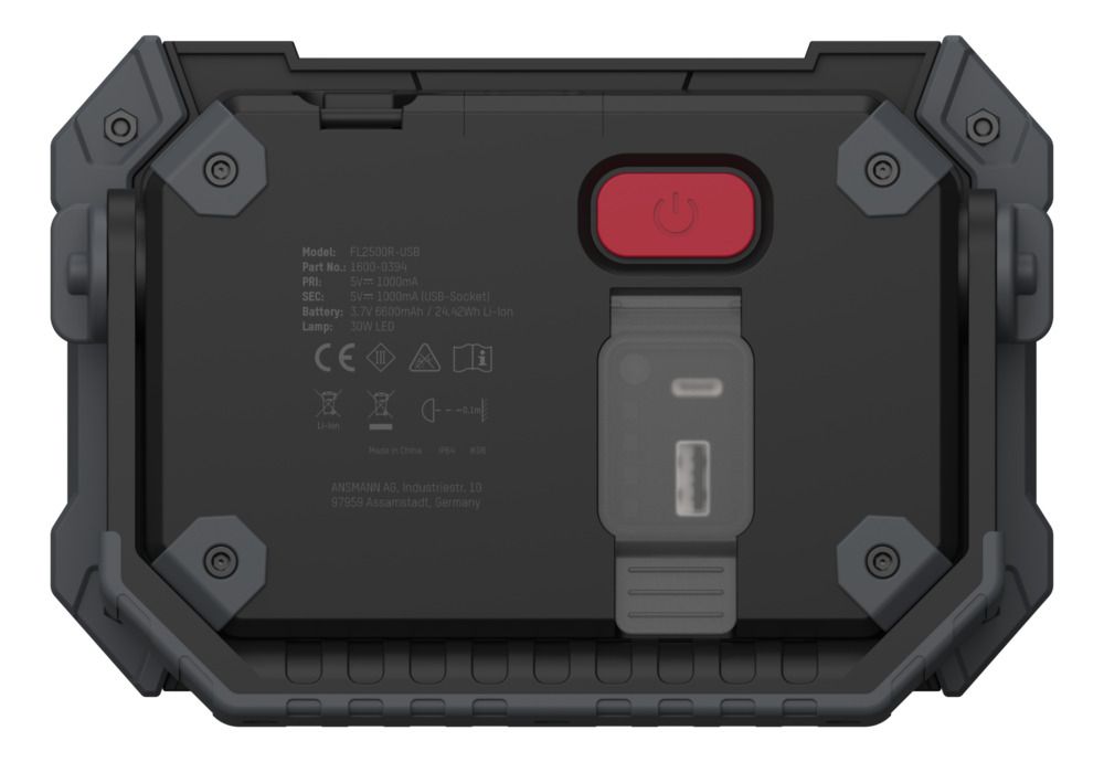 ANSMANN Arbeitsstrahler FL2500R wiederaufladbar 30 W