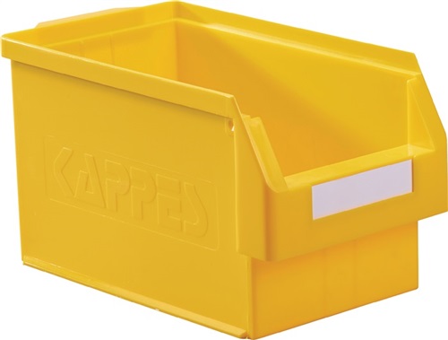 KAPPES Sichtlagerkasten L350xB200xH200mm PE gelb KAPPES