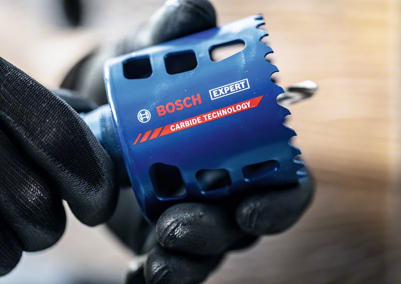 BOSCH EXPERT Tough Material Lochsäge, 73 x 60 mm. Für Dreh- und Schlagbohrer