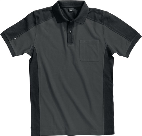 FHB Poloshirt KONRAD Gr.XL anthrazit/schwarz FHB