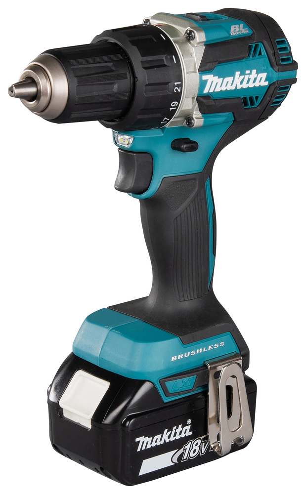 Makita Akku-Bohrschrauber 18V / 3x 5,0 Ah Akkus und Ladegerät DDF484RT3J