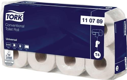 TORK Toilettenpapier TORK 110789 T4,Universal,2-lag.8x8 Rl.TORK