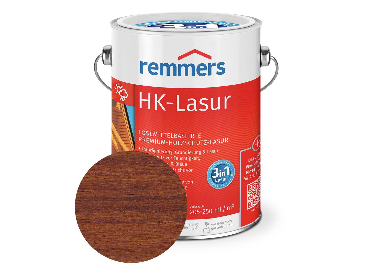 REMMERS HK-Lasur kastanie (RC-555) 10 l