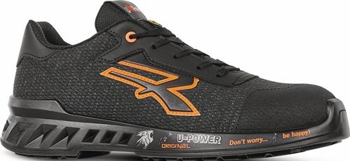 U.POWER Sicherheitsschuh BRUCE Gr.41 W.11 schwarz/orange S1P SRC ESD EN20345 Nyl.U.POWER