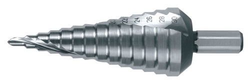 PROMAT Stufenbohrer Bohrber.4-20mm HSS Spiralnut Z.2 Stufen 9 PROMAT