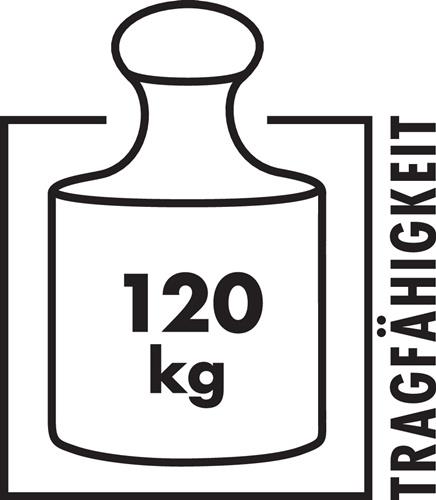 BIMOS Drehhocker Bodengleiter u.Fußring Supertec schwarz