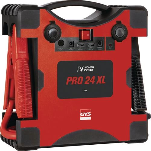 Lithium Booster NOMAD POWER PRO 24 XL Ladespannung 24 V Startstrom 1400 A GYS