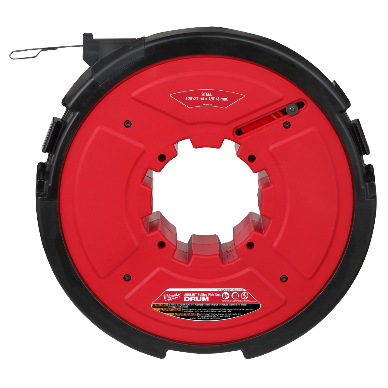 MILWAUKEE Stahlkabel-Trommel 36 m 1/8˝