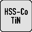 PROMAT Gewindeformer DIN 2174 (DIN 371) M4 Form C HSS-Co TiN 6HX m.SN PROMAT