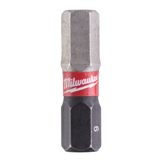 MILWAUKEE BIT HEX6 25MM SHOCKWAVE (2)