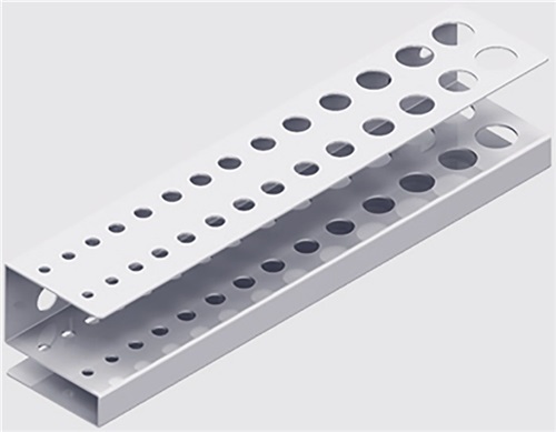 ELEMENT-SYSTEM Bohrerleiste H.40mm B.188mm T.40mm STA weiß ELEMENT SYSTEM