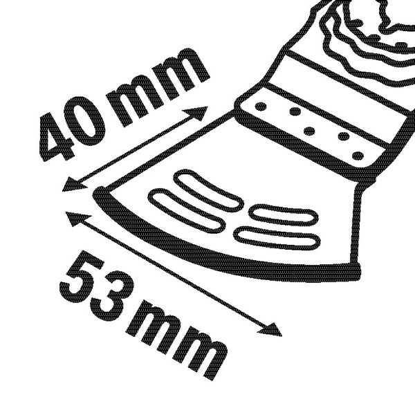 BOSCH BIM Tauchsägeblatt Dual-Tec AYZ 53 BPB Multimaterial, 40 x 53 mm, 10er-Pack