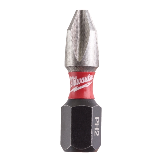 MILWAUKEE BIT PH2 25MM SHOCKWAVE (25)