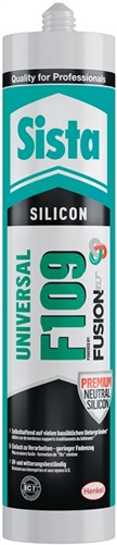 SISTA Silikondichtstoff F109 Fusion anthrazit 300 ml Kartusche SISTA