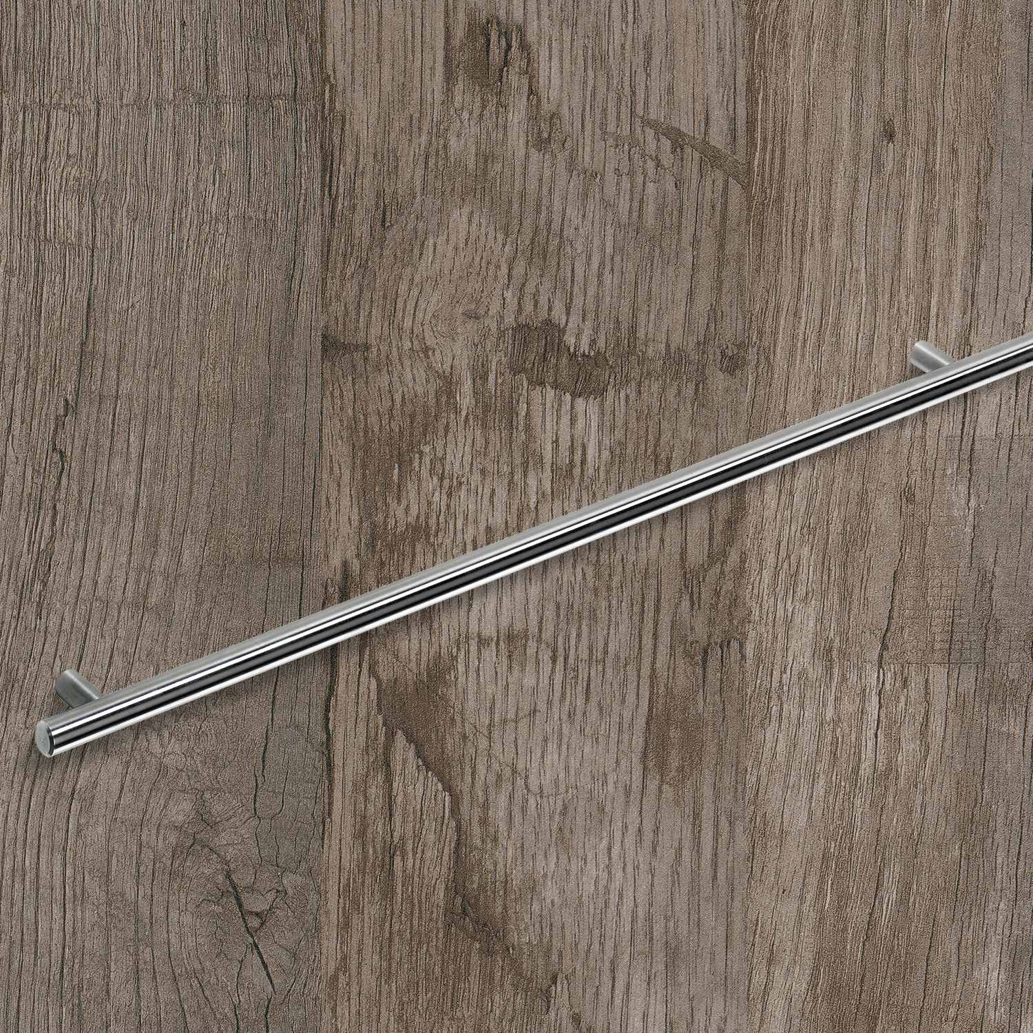 HETTICH Stangengriff Salvia, •–• 384, L 444 mm, H 35 mm, ø 10 mm, Edelstahl gebürstet, 9070999