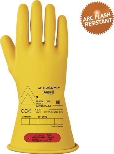 ANSELL Elektrikerschutzhandschuh ActivArmr® RIG011Y Gr.10 gelb