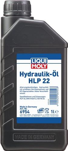 LIQUI MOLY Hydrauliköl HLP 22 ISO VG 22 1l Kanister LIQUI MOLY
