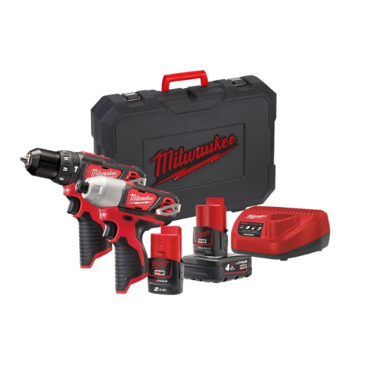 MILWAUKEE M12BPP2B-421C POWERPACK IN2