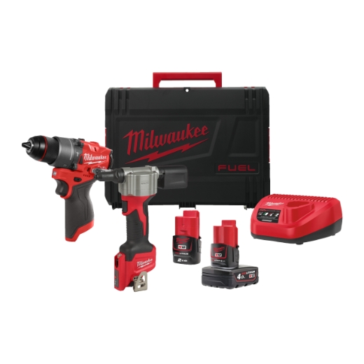 MILWAUKEE M12FPP2D2-422X Akkuwerkzeuge-Set IN2