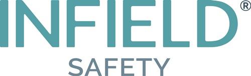 INFIELD SAFETY Schutzbrille Flexor Plus EN 166 Fassung:dunkelgrau-orange Scheibe:klar PC INFIEL