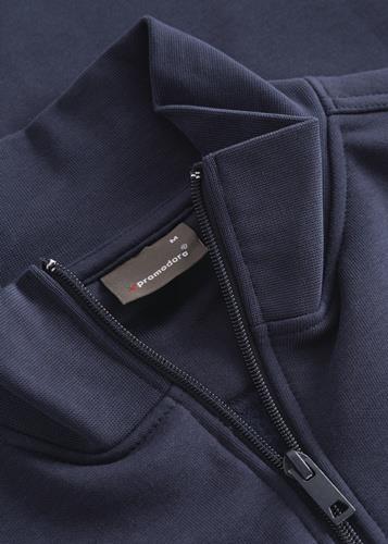 PROMODORO Sweatshirt Troyer Side Pocket Gr.L navy PROMODORO