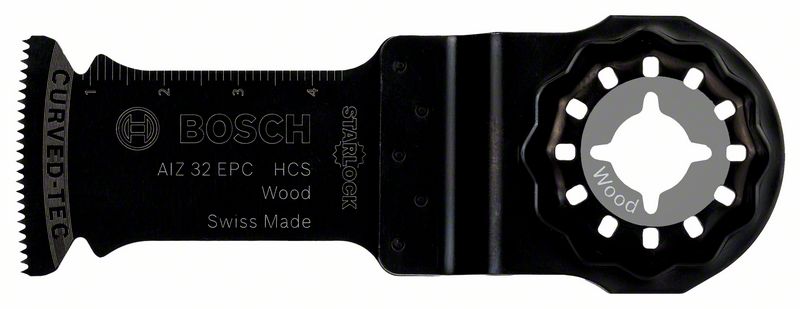 BOSCH HCS Tauchsägeblatt AIZ 32 EPC Wood, 50 x 32 mm, 1er-Pack