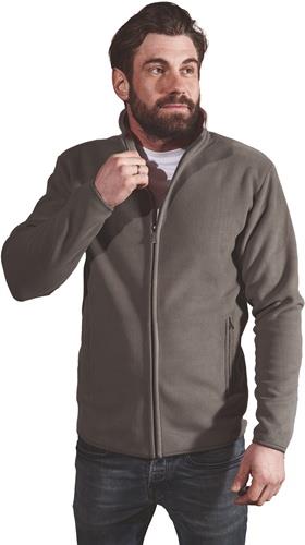 PROMODORO Men’s Double Fleece Jacket Gr.XL steel gray PROMODORO