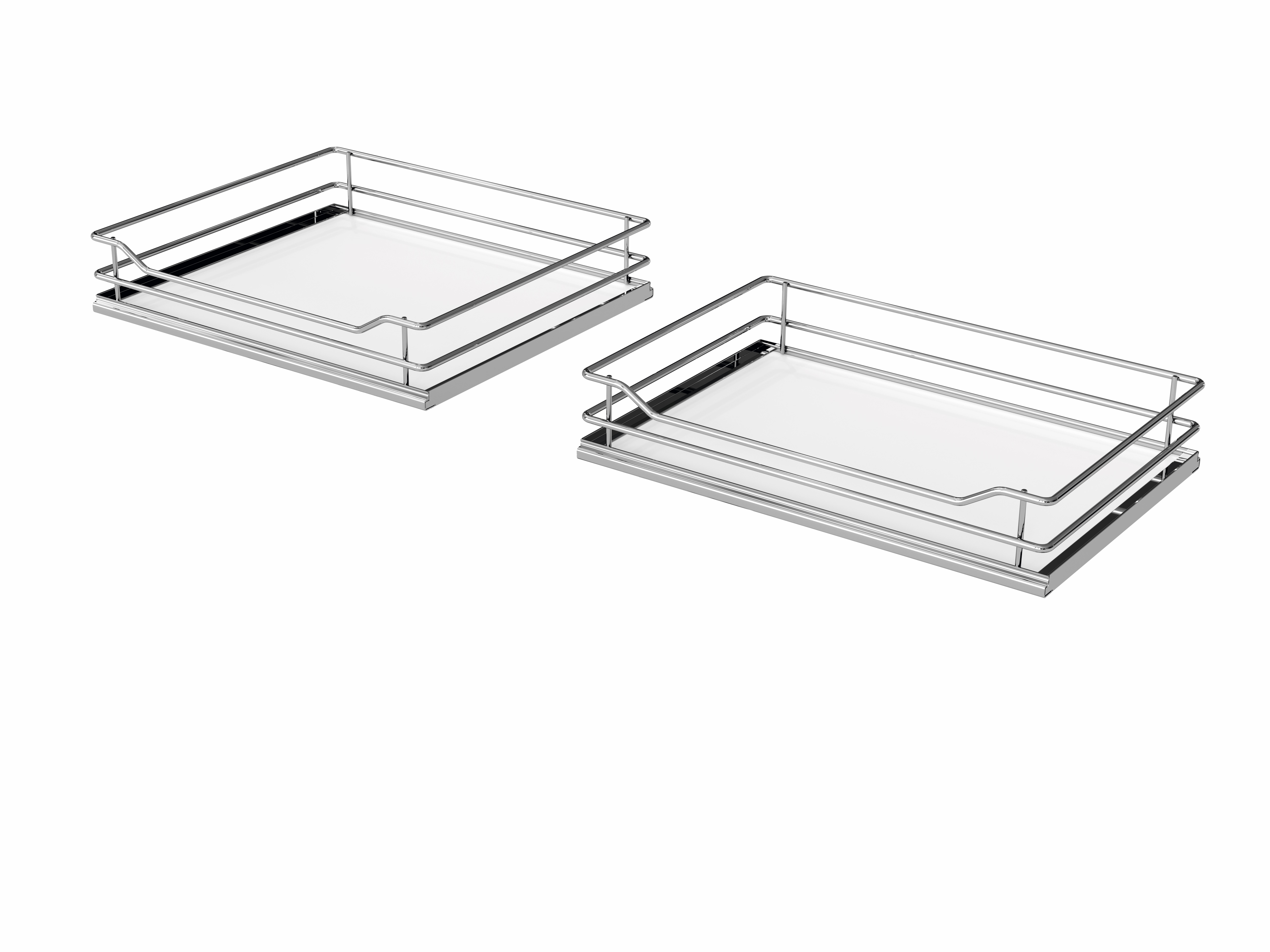 COR-Fold, Korbset, 4x 900er, Premea, weiß chrom Vauth Sagel