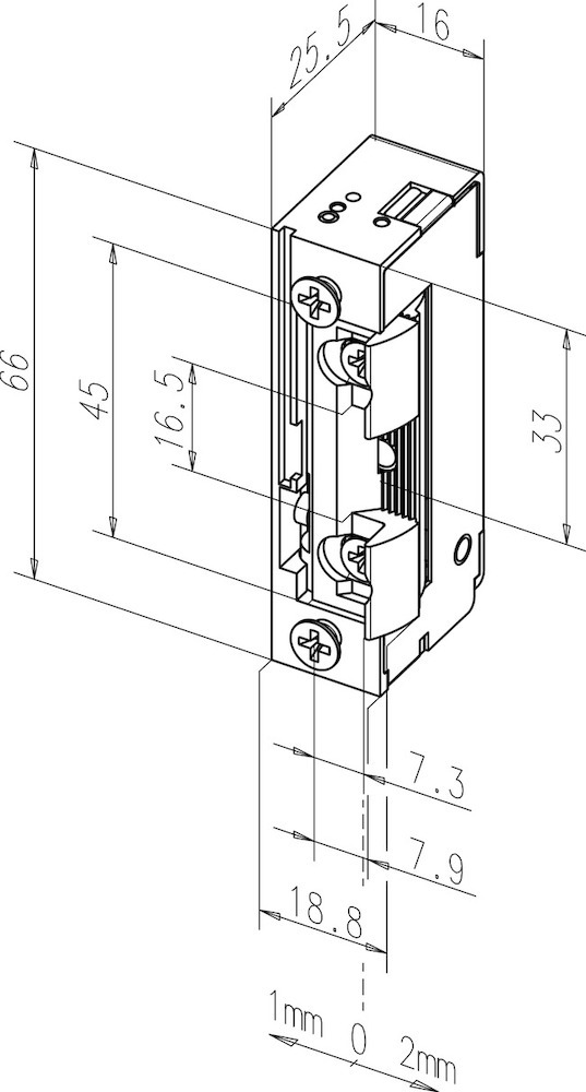 effeff Elektro-Türöffner 118E530