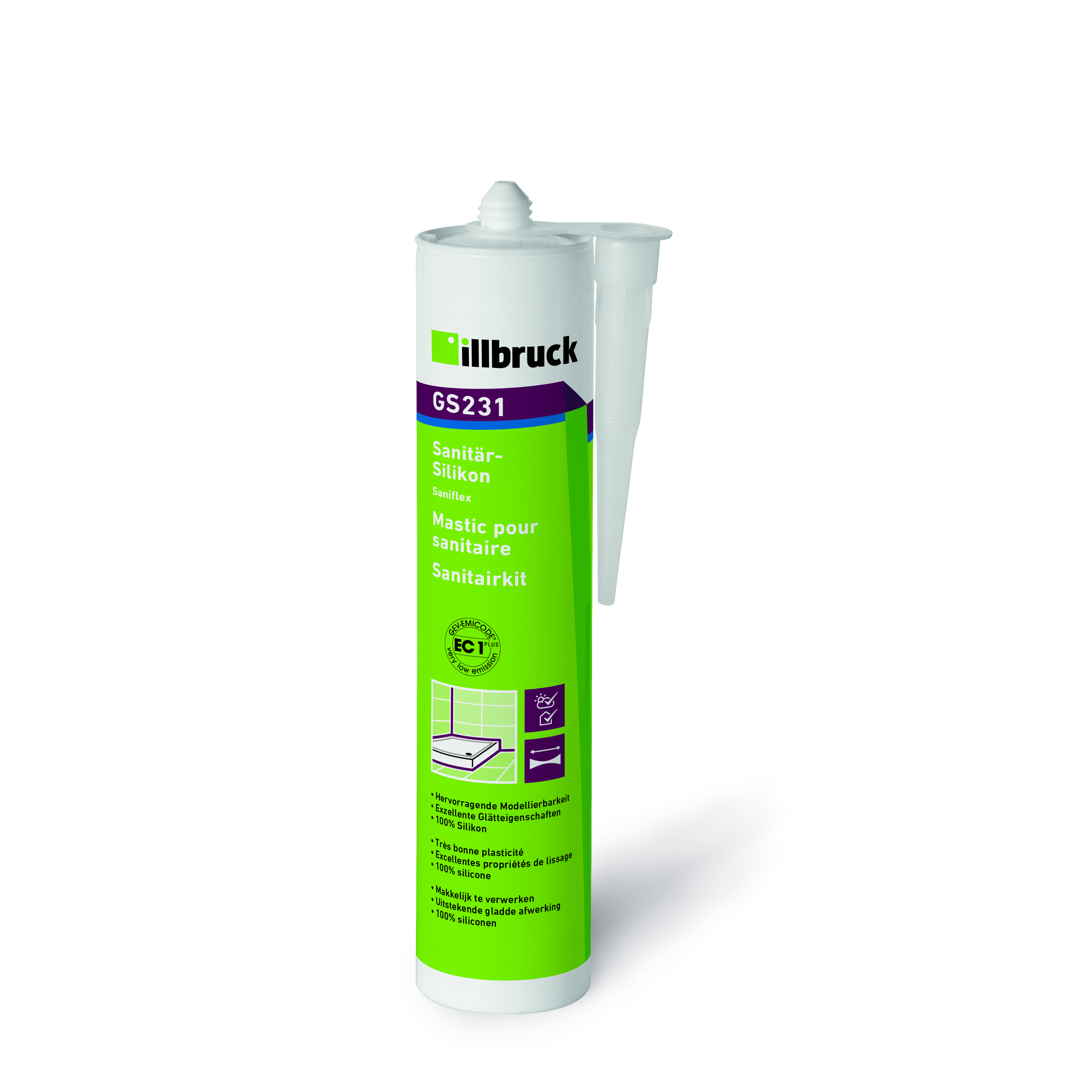 ILLBRUCK GS231 Sanitär-Silikon