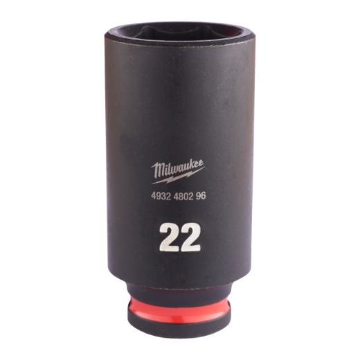 MILWAUKEE Schlagnuss SHOCKWAVE 3/8" 22x65 mm