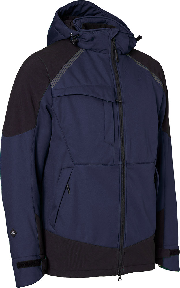 ELKA RAINWEAR Working Xtreme Softshell Winterjacke L, marine/schwarz