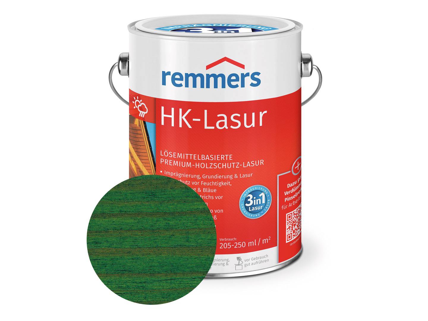 REMMERS HK-Lasur tannengrün (RC-960) 10 l