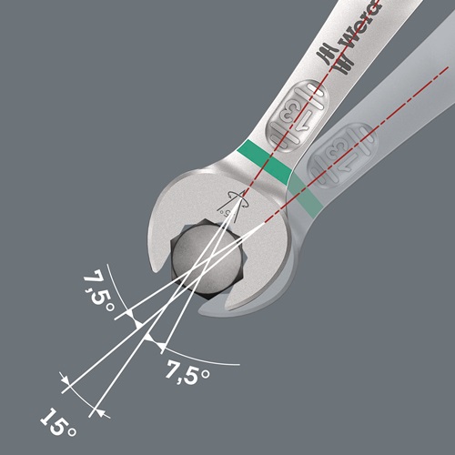 WERA Ringmaulschlüssel 6003 Joker SW 24mm L.280mm Form A legierter WS WERA