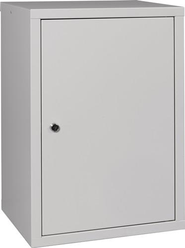 Nordwest Hängeschrank H600xB400xT300mm Vollblech,1 BD lichtgrau/lichtgrau