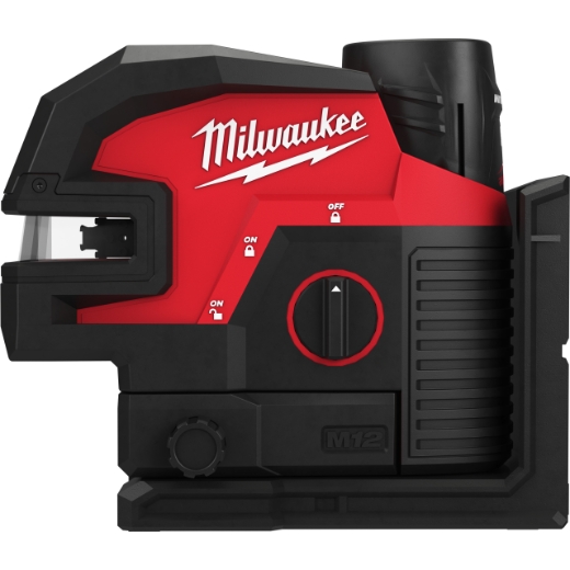 MILWAUKEE M12CLL4P-301C Kreuzlinienlaser