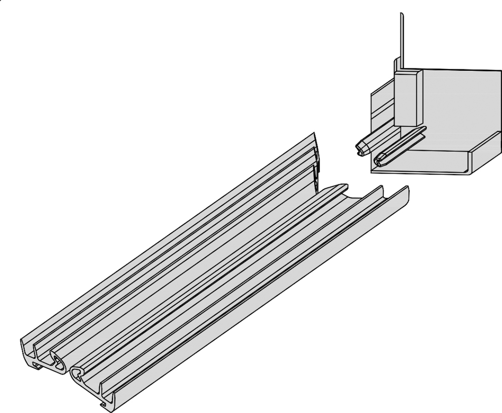 GUTMANN Dichtset VFG / AE, 380 mm, EPDM