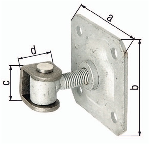 GAH Torband 100x100x37x30mm STA roh GAH