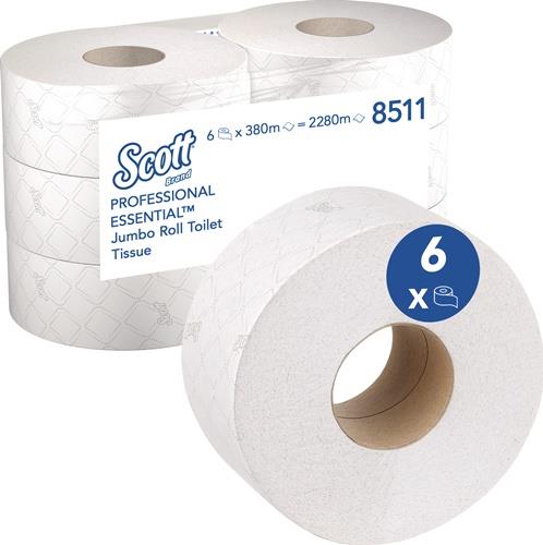 KIMBERLY-CLARK Toilettenpapier SCOTT 8511 2-lag.KIMBERLY-CLARK