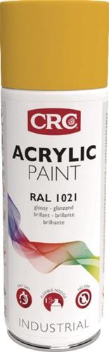 CRC Farbschutzlackspray ACRYLIC PAINT rapsgelb glänzend RAL 1021 400ml Spraydose CRC