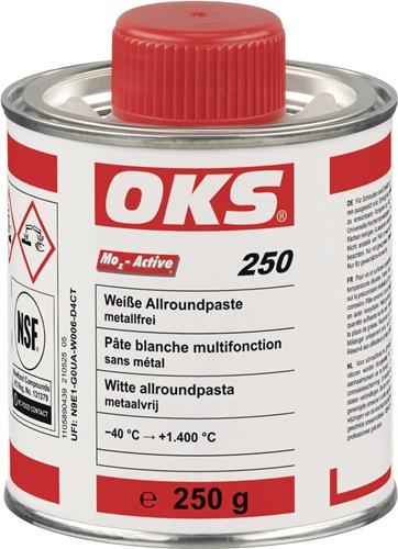 OKS Weiße Allroundpaste OKS 250 weiß 250g Pinseldose OKS