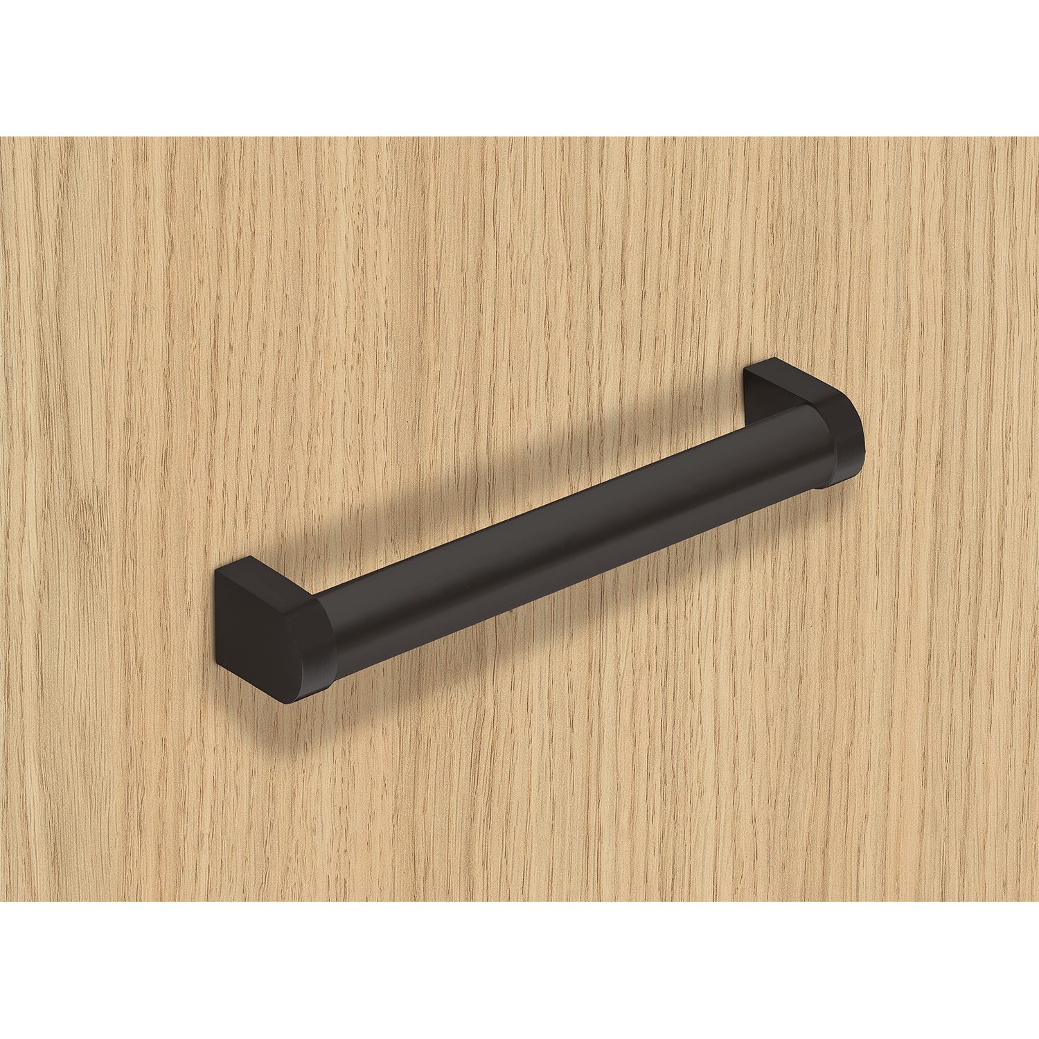 HETTICH Griff Como, •–• 320, L 332 mm, B 26 mm, H 45 mm, Schwarz matt, 9264073