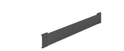 HETTICH Front für Innenschubkasten ArciTech, 94 x 500 mm, anthrazit, 9140088